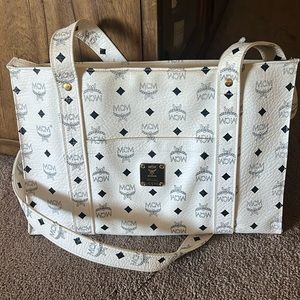 MCM Shoulder Bag  White